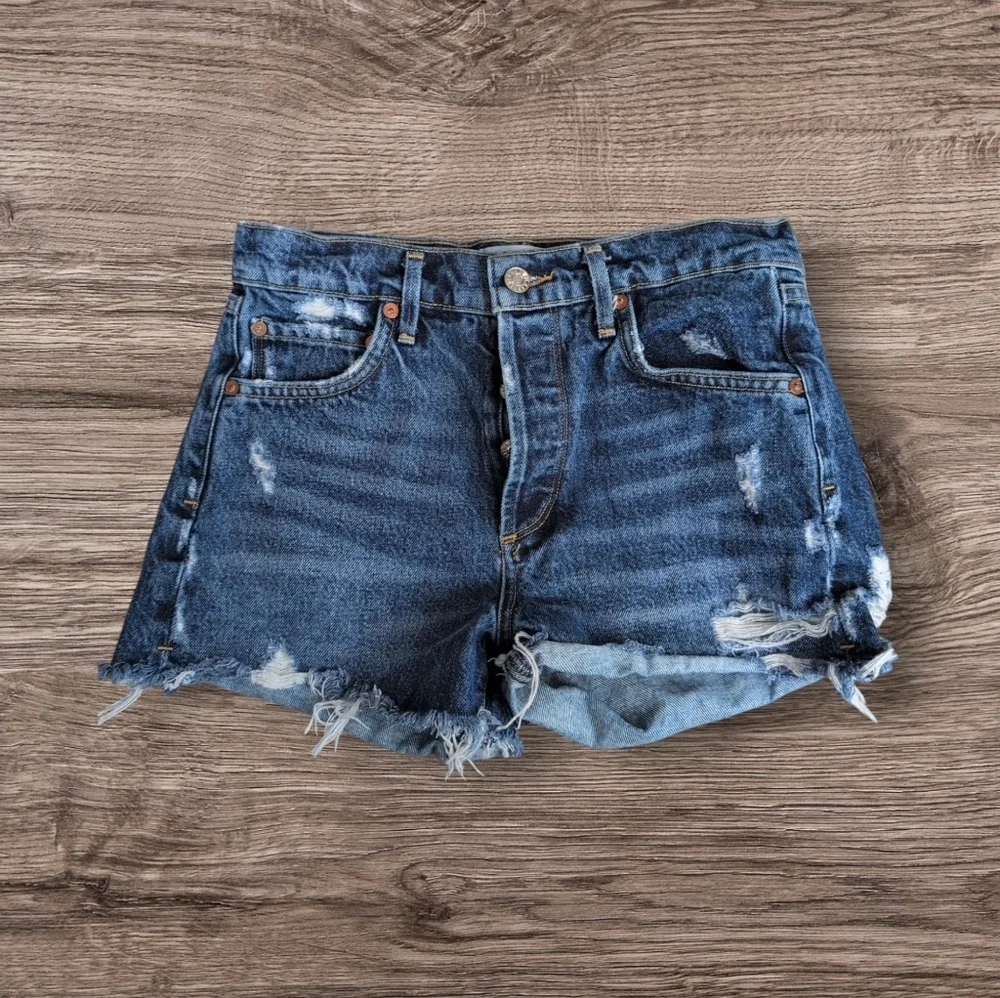 AGOLDE Jaden Denim Shorts